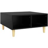  Klubska mizica črna 60x60x30 cm iverna plošča, (20625819) | Shoptok.si