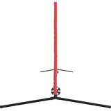  Teniska mreža Crna i crvena 595 x 90,5 x 87 cm Poliester | shoptok.hr