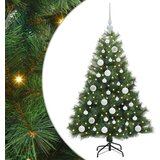 vidaXL Umjetno božićno drvce s stalakom Zelena 120 cm PE i PVC | shoptok.hr