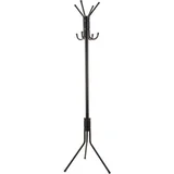 FIVE vješalica samostojeća za odjeću 8 kukica 54.5x45.5x176cm metalna crna