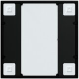 Zidno ogledalo crno 40 x 40 cm metalno | Eponuda.ba