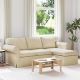 SOFA Krema 215 x 138 x 80 cm tkanina Cijene