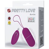 Pretty Love Arvin - radio, vibrirajuće jaje (ružičasto) | shoptok.hr