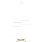  Metalno božićno drvce sa stalkom KUOPIO 210 cm Čelik Bijela | shoptok.hr