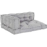  Jastučić za paletni kauč 3 pcs Siva 120 x 80 x 38 cm Tkanina | Eponuda.ba