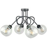  Plafonski luster EVIE 4xE27/60W/230V antracit/proziran | Eponuda.com