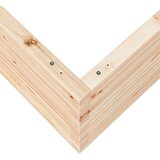  Vrtna sadilica 80x80x45 5 cm od masivne borovine | shoptok.hr
