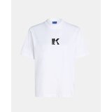 Karl Lagerfeld Majice s kratkimi rokavi A3M17057 REG K LOGO Bela u