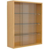 MID.YOU VISEČA VITRINA, medeni hrast | Shoptok.si