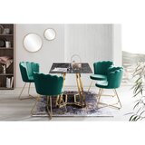 MID.YOU JEDILNA MIZA, črna, zlate barve | Shoptok.si