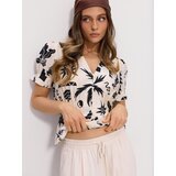 Sinsay Barrel leg hlače od viskoze s dodatkom lana | shoptok.hr