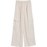Bershka Kargo hlače svetlo siva | Shoptok.si