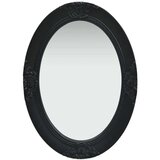 vidaXL Zidno ogledalo u baroknom stilu 50 x 70 cm crno | shoptok.hr