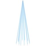  Božićno drvce na stijegu 732 LED žarulje plave 500 cm | shoptok.hr