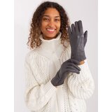 Wool Fashion Italia Gloves-AT-RK-239802.28-dark gray | shoptok.hr