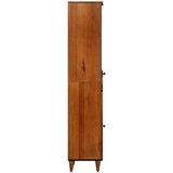  Kupaonski ormar s ladicama s policom Orah 38 x 33 x 160 cm | shoptok.hr