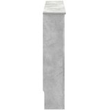  Pokrivač radijatora Betonski sivi 172 x 19 x 81,5 cm | shoptok.hr