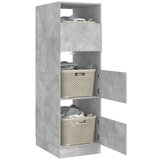  Ormar za pranje rublja Beton 50 x 68 x 162 cm Konstruirano drvo - Beton siva 162 cm | shoptok.hr