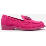 Resti Fuchsia women's moccasins with decoration Fogras- Footwear | Shoptok.si