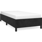  Posteljni okvir črn 100x200 cm žamet, (20724681) | Shoptok.si