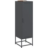  Visoka komoda antracit 36x39x123 cm čelična | shoptok.hr