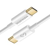 Oem Mayaxess, Polnilni kabel 1m USB-C za Google Pixel 10 Pro XL, Bela, (5000220135) | Shoptok.si