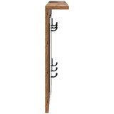  Vješalica za kapute na zidu Zidne Staro drvo 85 x 10 x 45 cm | shoptok.hr