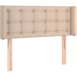 Uzglavlje s ušima boja cappuccina 83x16x78/88 cm umjetna koža | shoptok.hr
