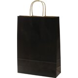  Vrečka darilna eko jumbo 31x42x11 promocija - črna | Shoptok.si