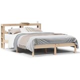 Maison Chic Posteljni okvir - Dvoposteljna postelja - Zakonska postelja brez vzmetnice 160x200 cm trdna borovina-J3283, (21760472) | Shoptok.si