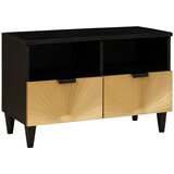 TV ormar Crna i zlatna 70 x 33 x 46 cm Konstruirano drvo | shoptok.hr