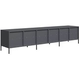 TV ormarić antracit 202x39x43,5 cm hladno valjani čelik | shoptok.hr