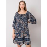 Och Bella Dress-TW-SK-BI-H3004.37X-navy blue | shoptok.hr