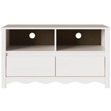 TV ormar Drammen Bijelo 99 x 43 x 55 cm Čvrsto borovo drvo | Eponuda.ba