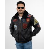La Force Fashion muška top gun kožna jakna 1055 - crna | Eponuda.com