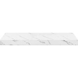  Stenska polica Beli marmor 60 x 23 x 4 cm Konstruiran les, (5000200481) | Shoptok.si