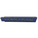  Zidarski metar (Duljina: 2 m, Natpis: Najbolji punac, Boja: Plave boje) | shoptok.hr