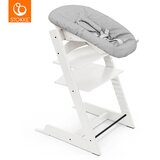 Stokke otroški stolček tripp trapp® white + vstavek za novorojenčka tripp trapp® grey Cene
