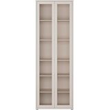CARRYHOME VITRINA, peščene barve | Shoptok.si
