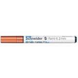 Schneider Flomaster Paint-It metalik marker 011, 2 mm, bakreni | shoptok.hr