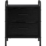  Noćni ormar 2 kom. Crni hrast 40 x 30 x 50 cm Konstruirano drvo - Crni hrast 2 | shoptok.hr