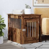 vidaXL Namještaj za sanduk za pse staro drvo 55x75x65 cm izrađeno drvo | shoptok.hr