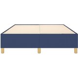  Box spring posteljni okvir moder 140x200 cm blago, (20736885) | Shoptok.si