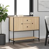 vidaXL Komoda boja hrasta sonome 100x36x85 cm od konstruiranog drva Cijene