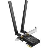  AX3000 Dual Band Wi-Fi 6 Bluetooth PCI Express AdapterSPEED: 2402 Mbps at 5 GHz + 574 Mbps at 2.4 GHzSPEC: 2× High Gain External AntennasFEATURE: MU-MIMO, OFDMA, 1024 QAM, HE160, WPA3, Bluetooth 5.2 | Eponuda.ba