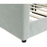  Dnevni krevet svjetlosivi 80 x 200 cm baršunasti | shoptok.hr