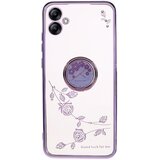 INORCO Ovitek za telefon s stojalom za Samsung Galaxy A04 4G s cvetličnim vzorcem TPU galvaniziran ovitek, (22033565) | Shoptok.si
