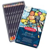 DERWENT drvene boje set 12boja u metalnoj kutiji academy 32196 | ePonuda.com