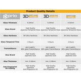 Prio 3D Anti-Spy kaljeno steklo za Samsung S21 FE 5G črno | Shoptok.si