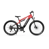Električno kolo E29, 27,5", 250 W senzor navora, 48 V 13,5 Ah, črno in rdeče, (5000231665)
